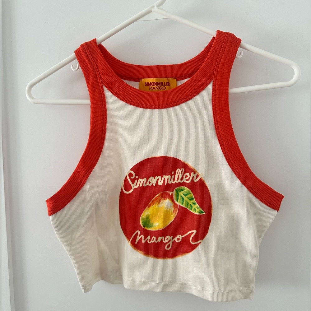 Simon Miller x Mango limited edition cropped tank top - Size Small - New